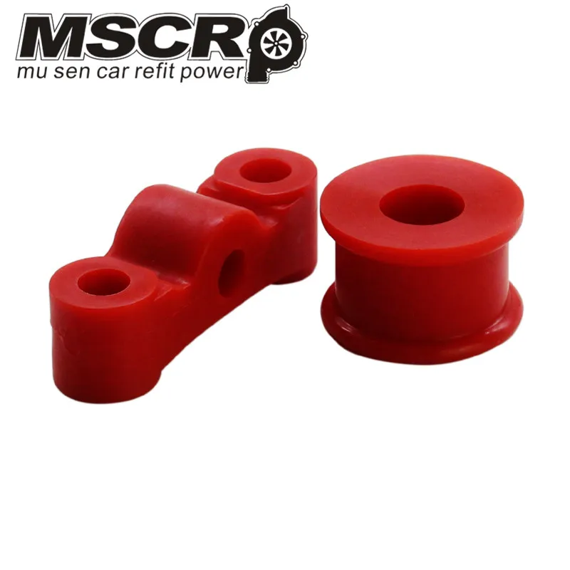 

NEW RED B series POLYURETHANE SHIFTER BUSHING KIT FOR 88-00 CIVIC DOHC B16 B18 2pcs/set