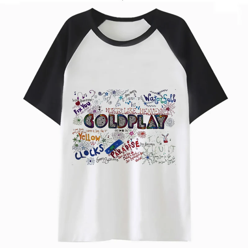 coldplay t shirt hip streetwear t-shirt male tee tshirt for men clothing top harajuku funny hop F2183 coldplay t shirt hip streetwear t-shirt male tee tshirt for men clothing top harajuku funny hop F2183