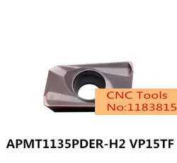 APMT1135PDER-H2 VP15TF/APMT1604PDER-H2 VP15TF, процесс нержавеющей стали/нержавеющая сталь/свинья/литейное производство литого железа и меди/алюминия