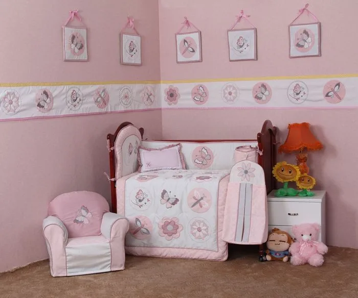 dragonfly crib bedding set