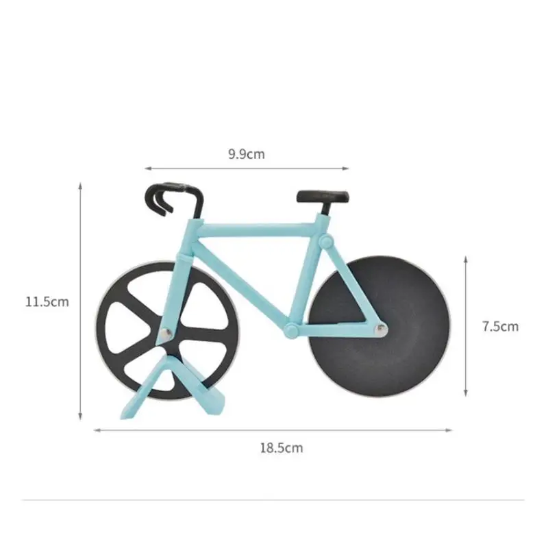 Pizza Cutter Stainless Steel Bike Pattern Pizza Cutting Knife Non-stick Pizza Cake Hob Cutter kitchen Baking Tools Accessories