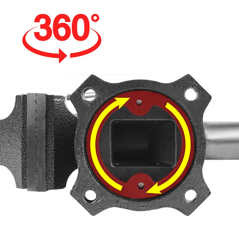 Sotrlo 4 дюймовые вращающиеся скамейки тиски чугунные многокулачковые настольные тиски различные рабочие инструменты зажим трубы с наковальней Swival Base