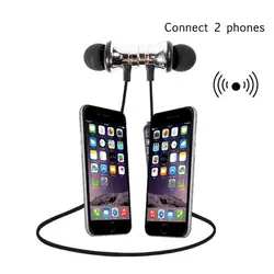 XT11 Bluetooth наушники Магнитная Беспроводной Запуск спортивные наушники bt 4,2 с микрофоном MP3 вкладыши для iPhone смартфоны LG