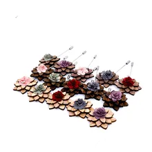 Ретро ручная деревянная брошь высококачественный Американский дерево венге аксессуары галстук-бабочка костюм платье корсаж галстуки для мужчин