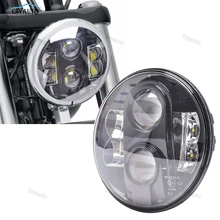 Одна шт 80 Вт " круглая головная фара E13 Утвержденная Высокий Низкий Луч 12 В 24 В для jeep wrangler