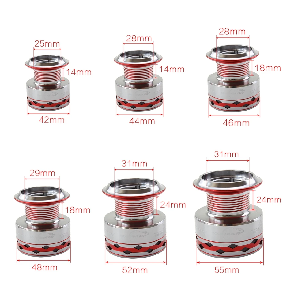 Carretel de Pesca Rolamentos de Esferas Nova Promoção! 12 Ck1000 7000 5.2: 1 Intercambiáveis Dobrável Handle Pesca Spinning Reel Fishing Reel 4 Carretilhas de pesca