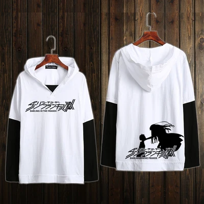 

Japanese Hot Anime Darling In The Franxx Hoodies Men/women Hoodie Sweatshirts Spring Winter Thin Hoodies Polluver Sweet Tops