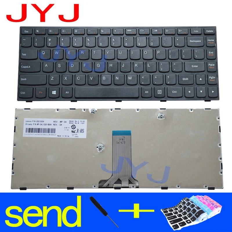 Новинка Клавиатура для ноутбука Lenovo g40-70 G40-80 b40-70 G40-45 Flex2-14a V1000 V3000 V1070 g40-30 |