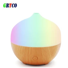 GRTCO Aroma Essential Oil Diffuser Wood Grain Ultrasonic Cool Mist Humidifier for Office Home Bedroom LivingRoom Study Yoga Spa