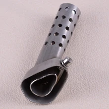 Мотоциклетная стальная шестиугольная глушитель Регулируемая труба дБ перегородка Регулируемый глушитель глушителя Хвостовая труба Модифицированная