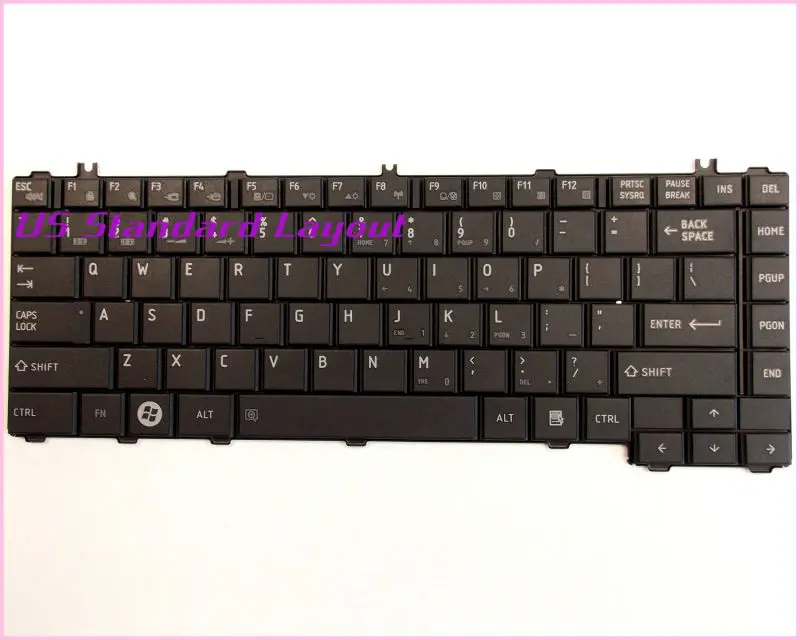 США раскладка клавиатуры для ноутбука Toshiba Satellite C645D-SP4002M C645D-SP4001M L645-S4104 S3020BN L700-C53N NSK-TM0SV ноутбук/Тетрадь