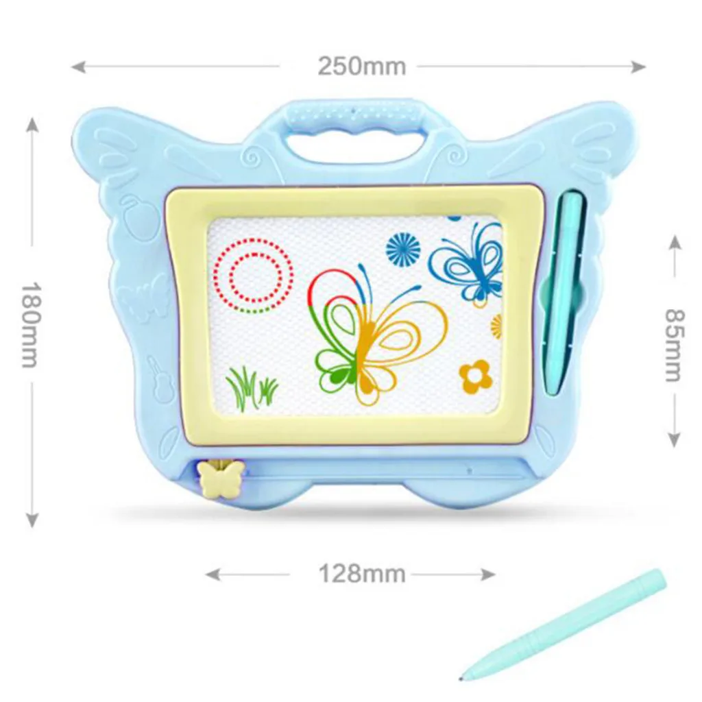 Магнитная доска для рисования детей обучения, письма, доска для рисования красочные бабочки дети магнитная доска для рисования MJ1214
