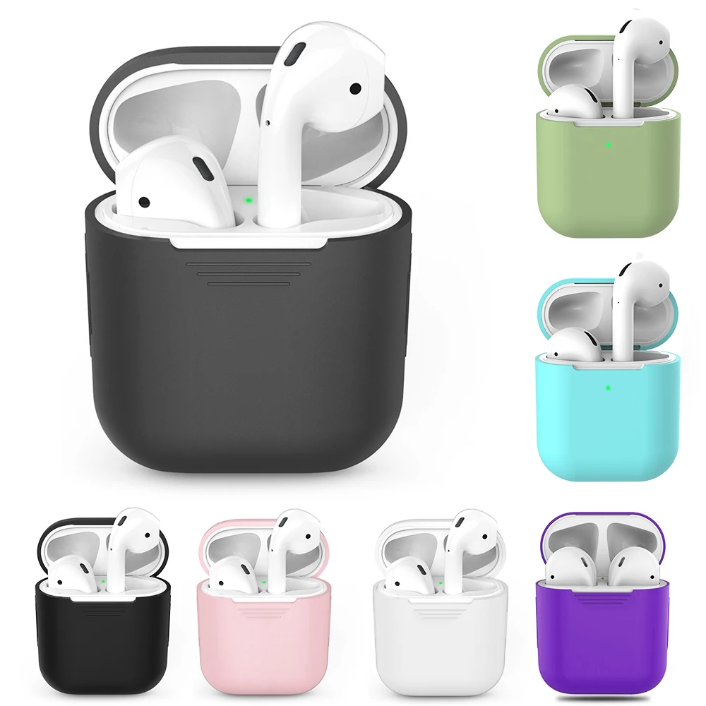 Bluetooth Wireless Earphone Case For apple AirPods