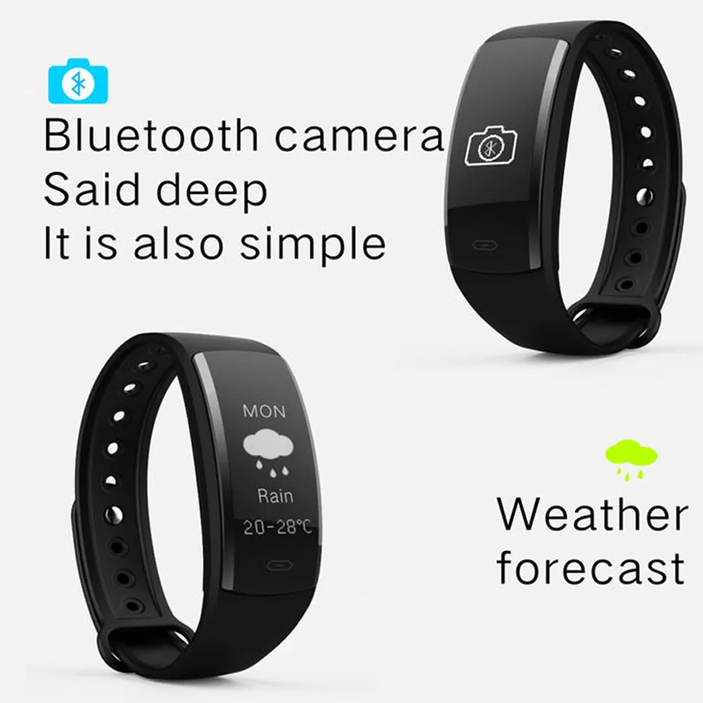 Greentiger QS90 Smart Bracelet Blood Pressure Oxygen Heart Rate Monitor Smart Wristband Fitness Tracker for Andriod IOS VS QS80
