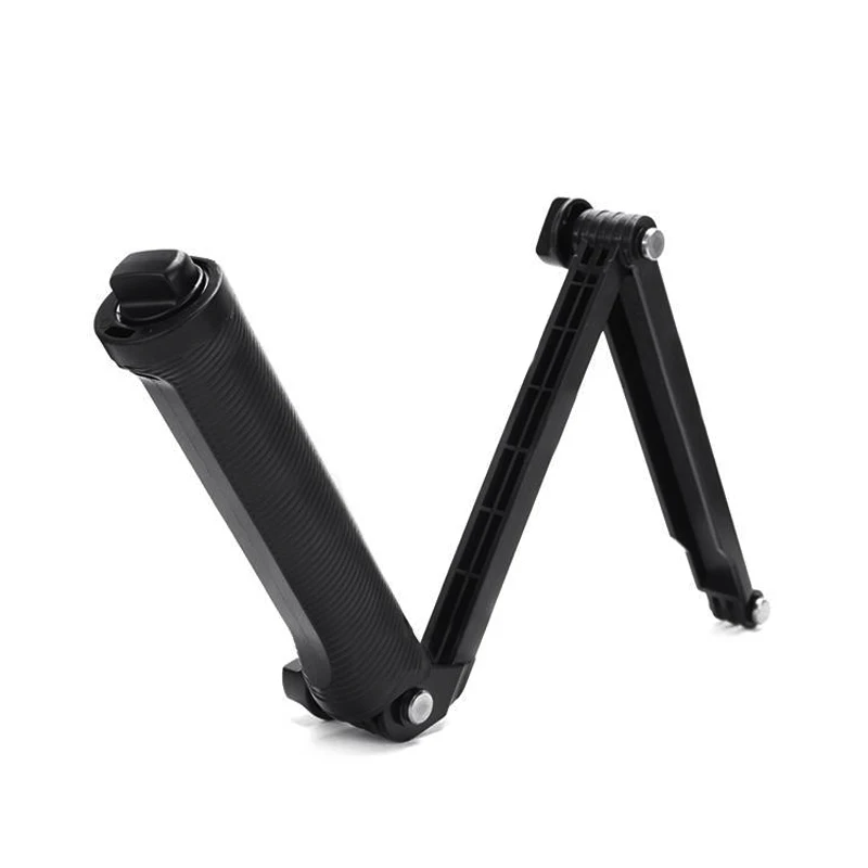 Лучший Новый Портативный 3 способ монопод + штатив + Grip Магия креплением для Xiaomi GoPro Hero4 3 + 3 2 + SJ4000 аксессуары ИЛС @ JH