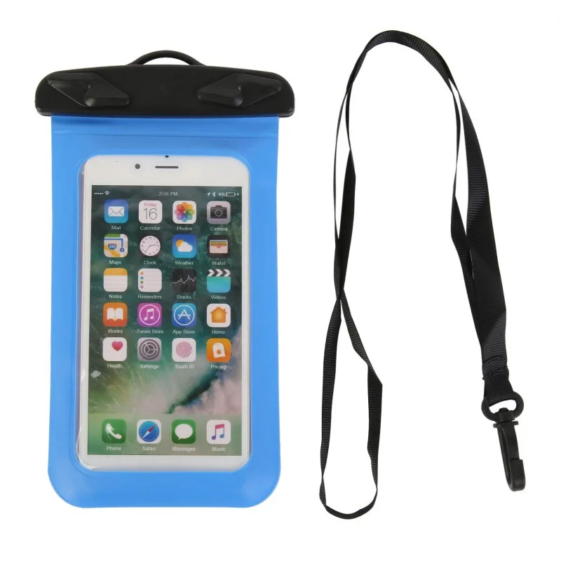 

Universal Waterproof Phone Case Bag Swimming Cell Phone Dry Case PVC Portable Swimming Bags Underwater Phone Pouch Case