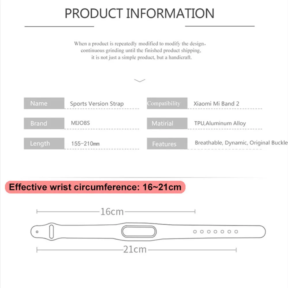 Mijobs mi band 2 сменный Цветной силиконовый смарт браслет Aurora для Xiaomi