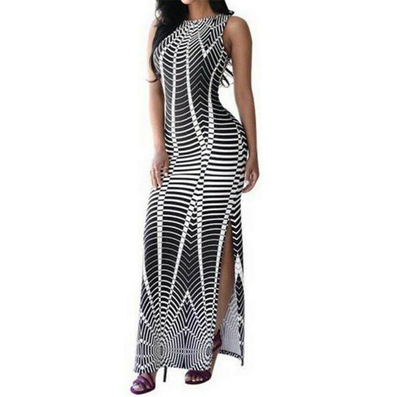 Women Long Dress Summer African Style Elegant Party Dresses Bodycon Women's Clothing Casual Maxi Dress Sexy Women's Dresses