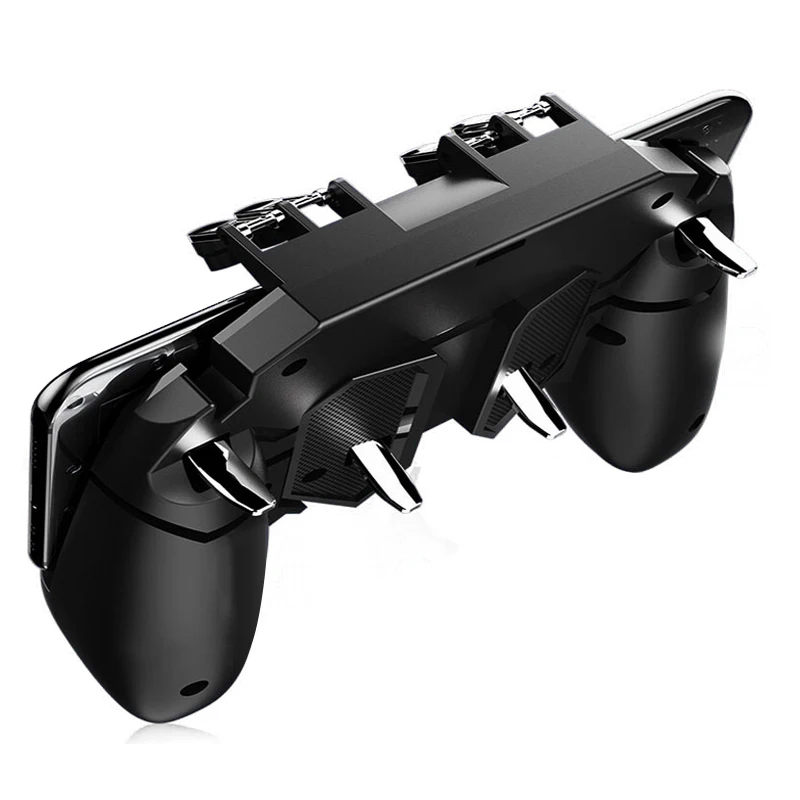 Choifoo L1R1 AK66 Fire Buttons Pubg Mobile Gamepad Pubg Controller Six Finger All-in-One Trigger Fire Buttons for Android IOS