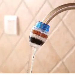 Фильтр для воды с активированным углем защита от брызг на кране насадка водосберегающий душевой клапан для ванной фильтрующие устройства