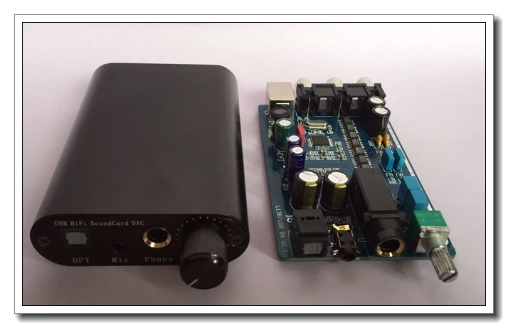 L1387USB 8X huit parallèle TDA1387 DAC décodeur HiFi Amplificateur de Casque DTS AC3