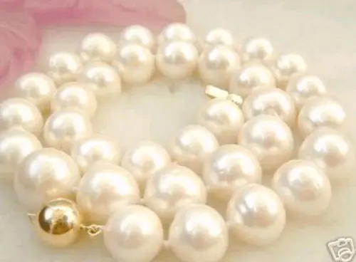 Beautiful Akoya 11-12mm white pearl necklace 18&quot | Украшения и аксессуары