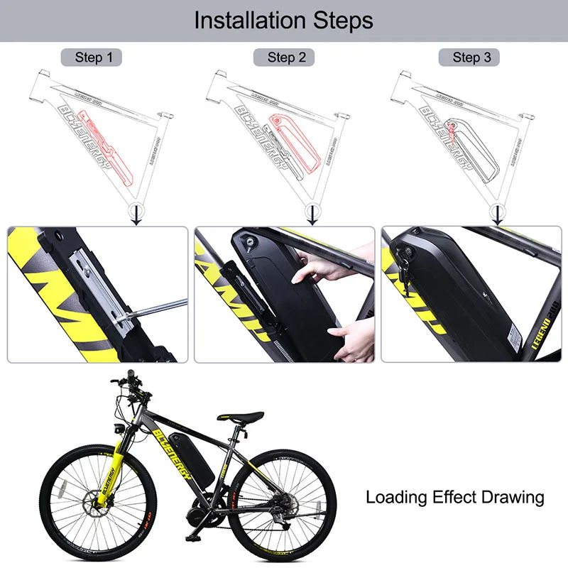 Bafang 48V 500W задний мотор эпицентра деятельности колеса 12Ah 17.Ah samsung клетки Батарея