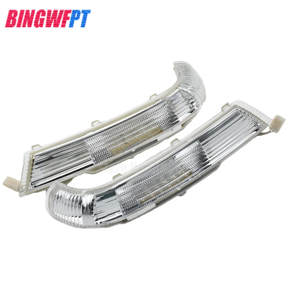 

2pcs/pair Right/Left Side Rear View Mirror LED Turn Signal Light Lamp 7L6 949 102 B A For V w for T-OUAREG 2003-2007