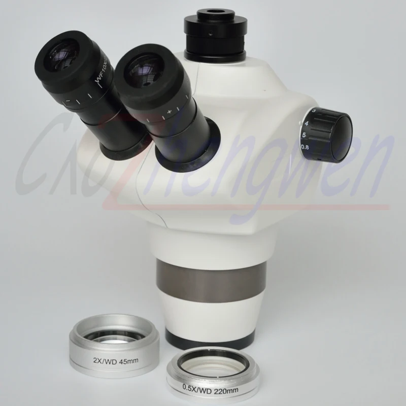 FYSCOPE 8X 100X стереомикроскоп Parfocal тринокулярный микроскоп тела|Микроскопы| |