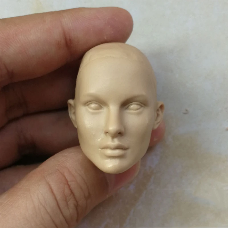 

1/6 Natalie Portman Natalie Hershlag Unpainted Head for 12'' Female Body