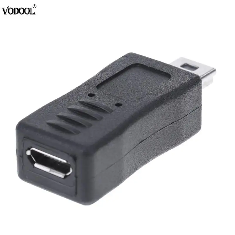 

PVC Mini USB Male to Micro USB Female Date Sync Converter Adapter Mini USB to Micro USB Charging Connector