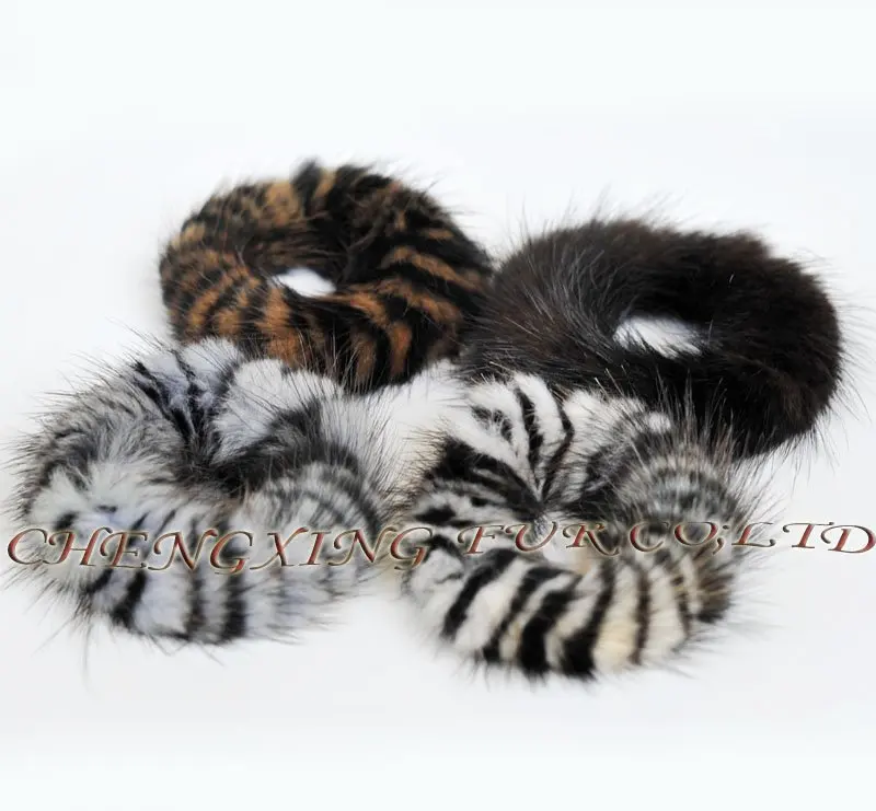 

5 PCS CX-E-11 Mink Fur Elastic Hair Accessories ~ Mixed Colour ~ DROP SHIPPING