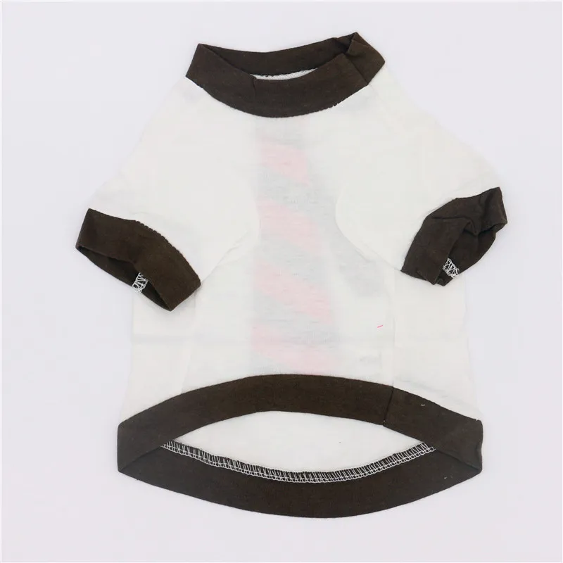 Cute Unisex Dog Vests Pet Summer Clothes Puppy Dog Cat Vest T Shirt Coat Apparel Cotton Clothes For Dog