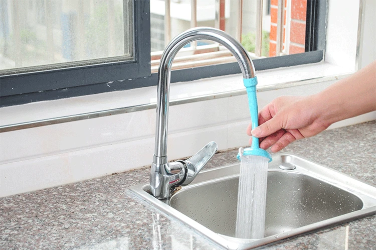 Kitchen Adjustable Faucet Extender Water-saving Shower Washing Dishwashing Faucet Kitchen Accessories Washing Tools