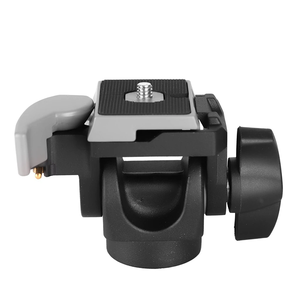 Monopod Ball Head, KINGJOY KH 6500 Tilt Head Tripod Fluid Pan Head with
