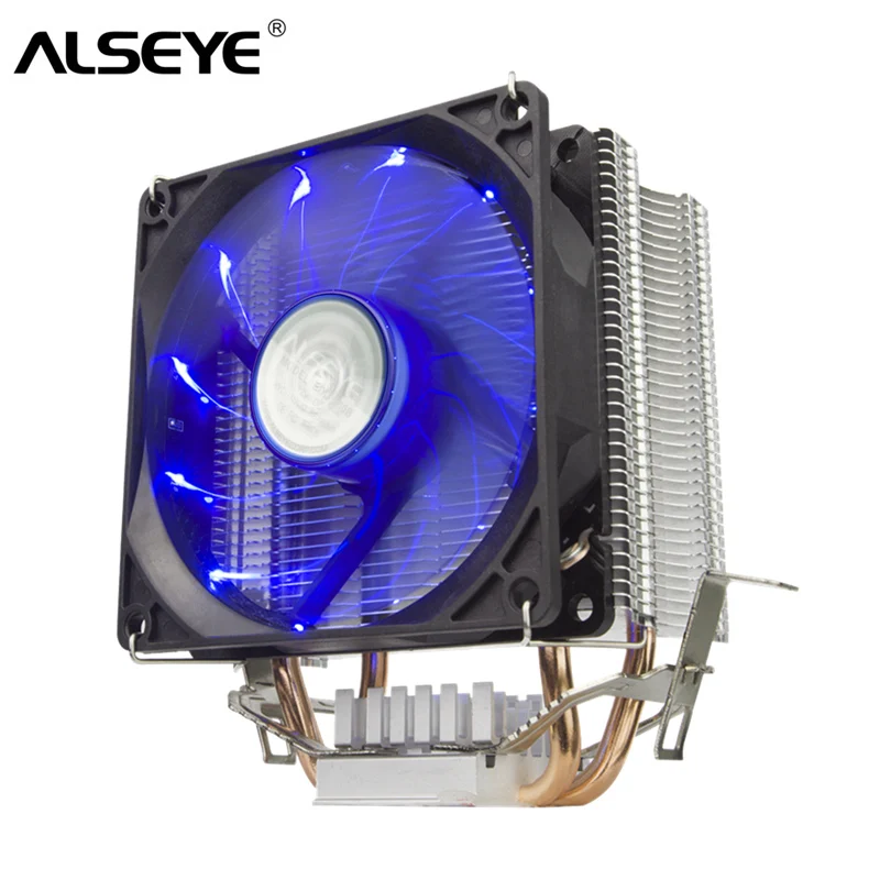 ALSEYE وحدة المعالجة المركزية برودة 2 Heatpipe 90 مللي متر مروحة وحدة المعالجة المركزية مروحة المعالج برودة ل LGA 1155/775/1366/ AM2/AM3/AM4 ALSEYE وحدة المعالجة المركزية برودة 2 Heatpipe 90 مللي متر مروحة وحدة المعالجة المركزية مروحة المعالج برودة ل LGA 1155/775/1366/ AM2/AM3/AM4
