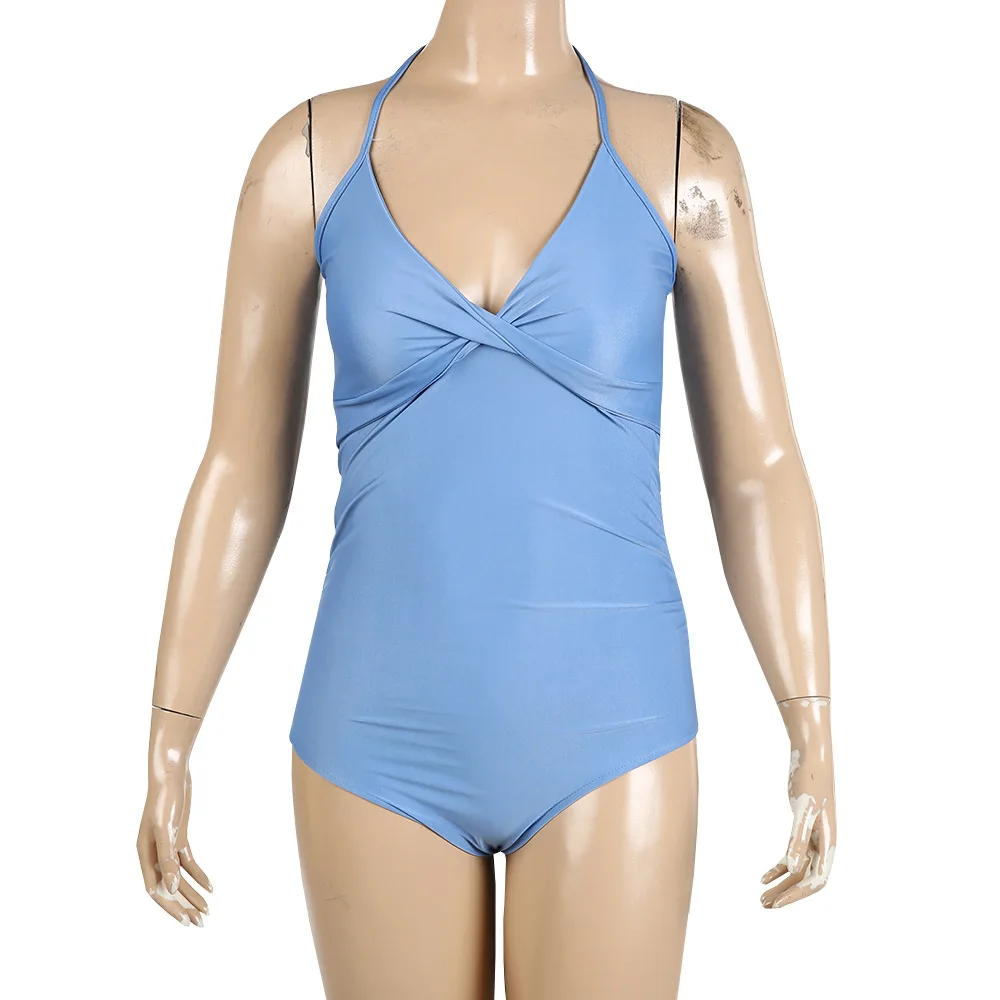 OKLADY, пляжный женский купальник, Цельный купальник бикини для беременных, сексуальный купальник для беременных размера плюс, семейный купальный костюм для мамы