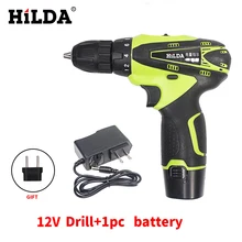 12V Electric Screwdriver Lithium Battery Rechargeable Parafusadeira Furadeira Multi-function Cordless Electric Drill Power Tools
