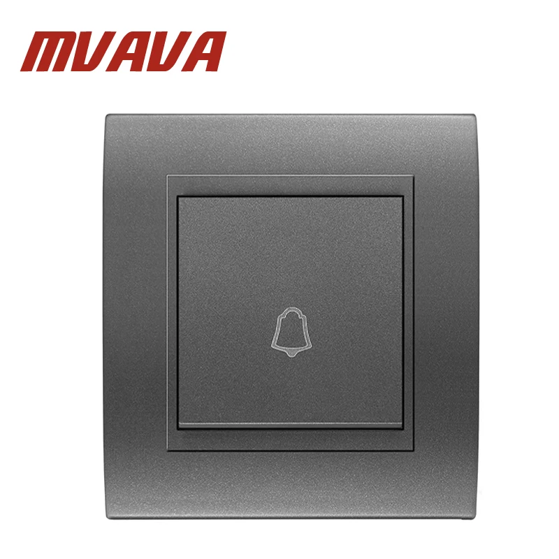 Mvava Push Bottom Door Bell Switch Eu Uk Standard Luxury Fire