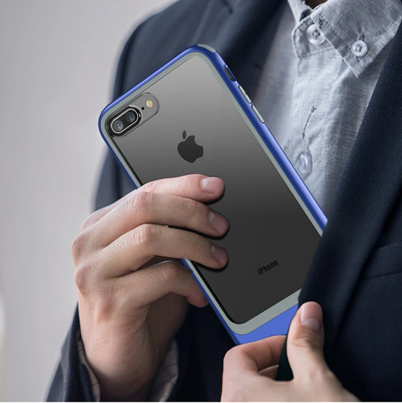 Krimissy American Fashion Glass Clear Plain Simple Business Man Woman for iPhone Case 6 6S 7 8 X XS XR MAX Plus |