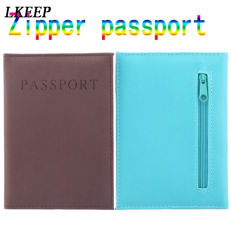 

Portable Passport Holder PU Leather Travel Passport Cover Promotional Passport Case Multifunction Travel Bags