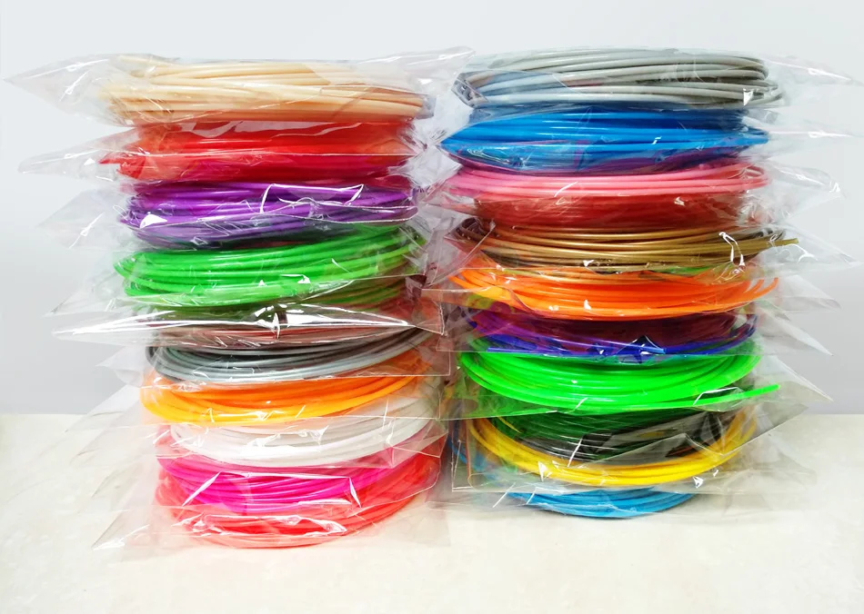 cores caneta 3d canetas resina pla filamento