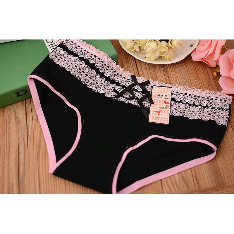 Купить 5 ШТ. Женские трусики трусики подарочная коробка комбинация ...