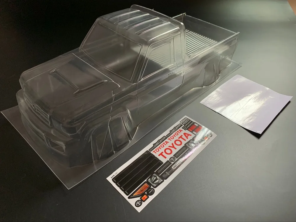 

1/10 RC Rock Crawler clear body for 1/10 kyosho tamiya HSP HPI Crawler car 313mm
