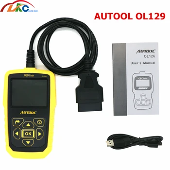

AUTOOL OL129 OBD2 Interface Live Data Stream CAN OBD2 Code Scanner Battery Monitor Diagnostic-Tool