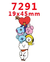 7291 30 шт мультфильм персонаж плоское украшение из смолы PR 7291 - Цвет: 7291