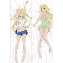 Персонажи японского аниме BL DanMachi Aiz Wallenstein Throw Otaku Dakimakura подарки постельное белье Длинная Подушка для объятий чехол 150x50 см