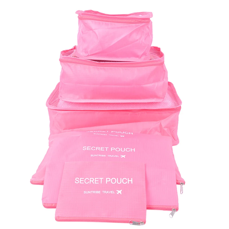 LITTHING النساء السفر حقيبة مستحضرات التجميل 6 قطعة/المجموعة متعددة الوظائف حقائب مكياج الإناث سستة محفظة المكياج أكياس السفر الجمال الحقيبة LITTHING النساء السفر حقيبة مستحضرات التجميل 6 قطعة/المجموعة متعددة الوظائف حقائب مكياج الإناث سستة محفظة المكياج أكياس السفر الجمال الحقيبة