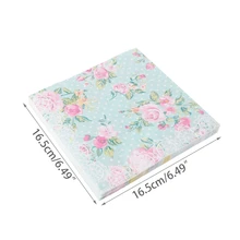 20 шт./Партия Красочные бумажные салфетки в горошек для свадебных украшения для вечеринки