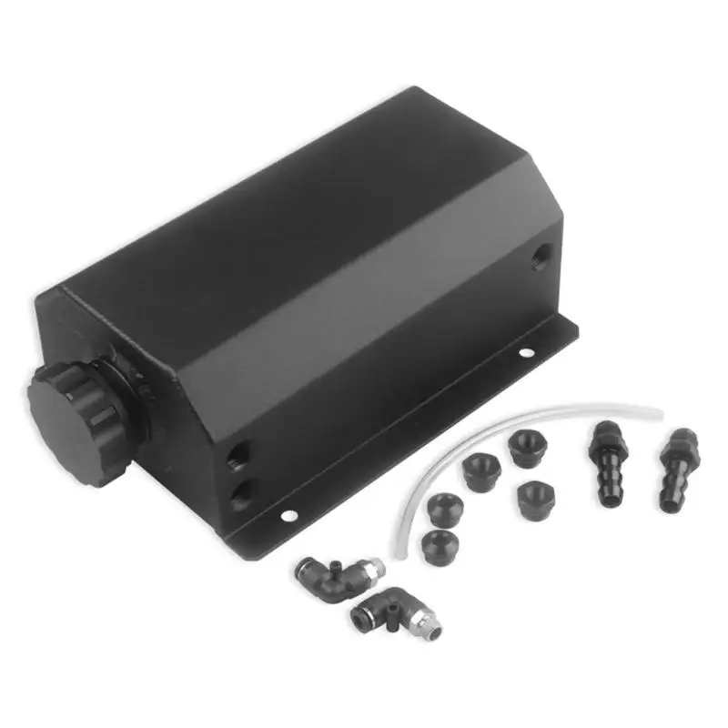 

Universal 2L Aluminum Car Engine Oil Catch Can Reservoir Tank 2000ml